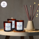 Amber Glass Candle