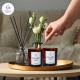 Amber Glass Candle