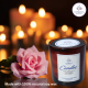 Amber Glass Candle
