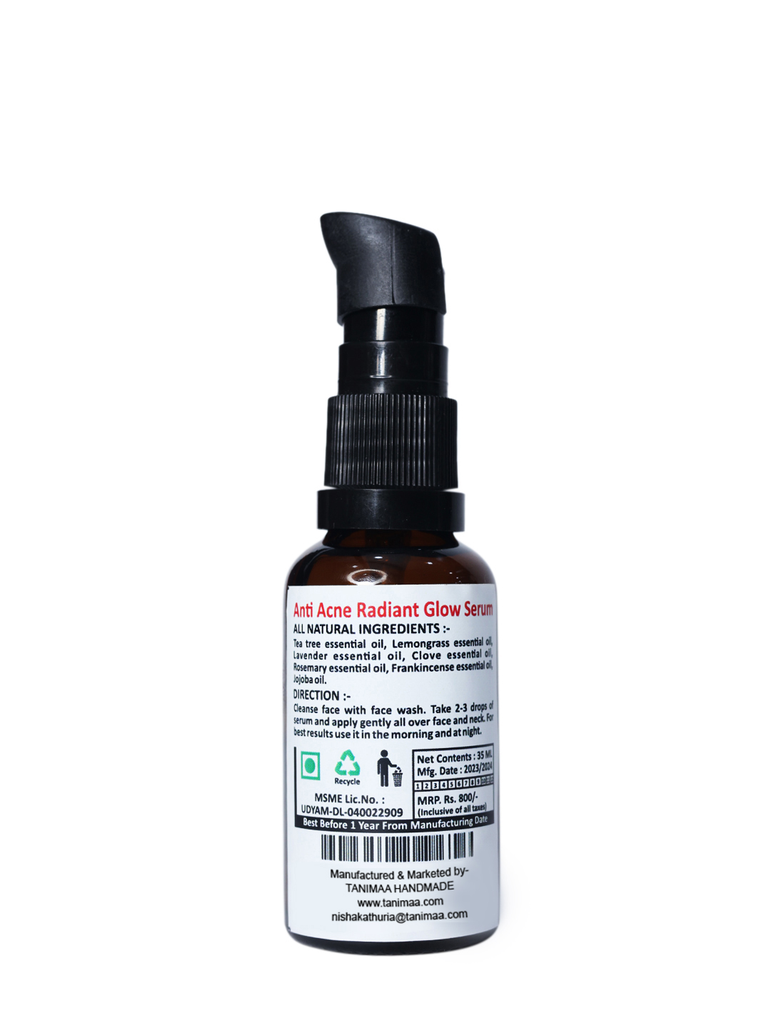 Anti Acne Radiant Glow Face Serum