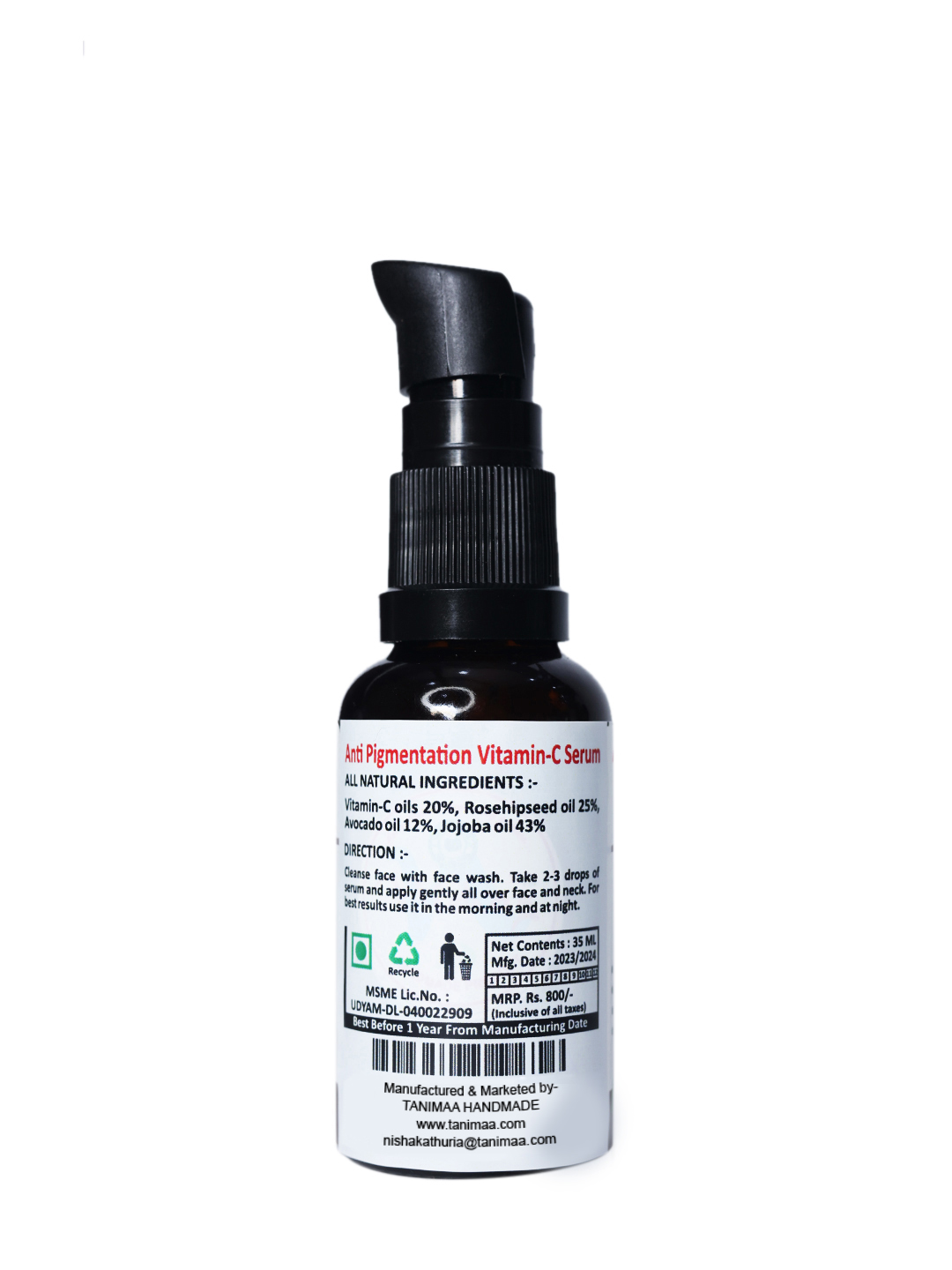 Anti Pigmentation Face Serum