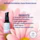 Anti ageing young forever face serum