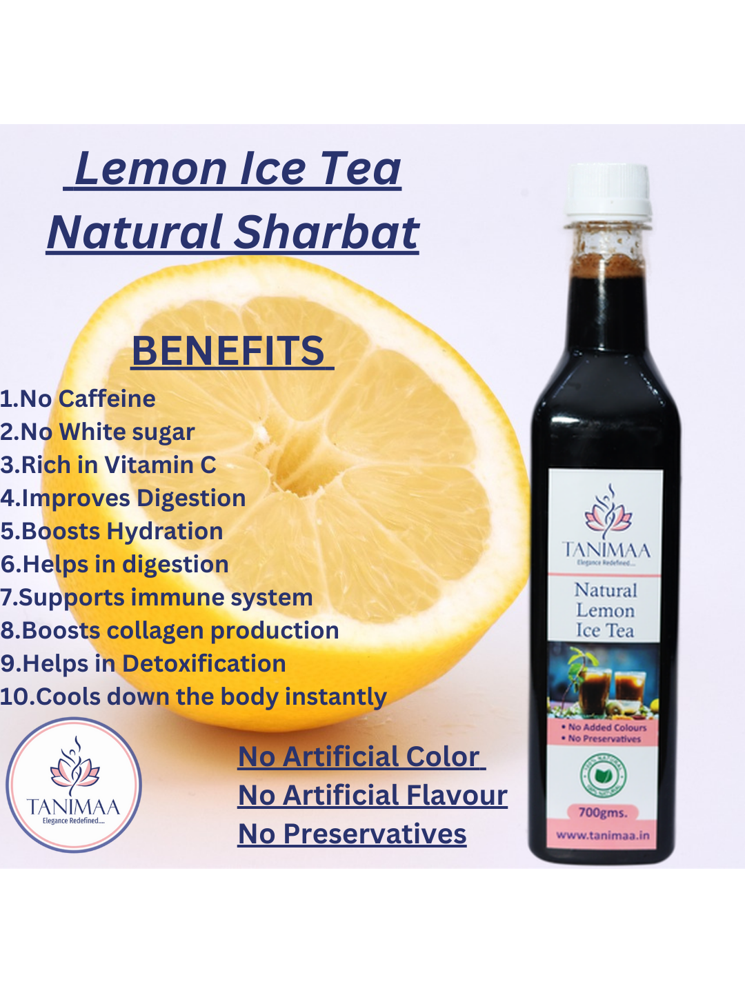 Natural Lemon Ice Tea