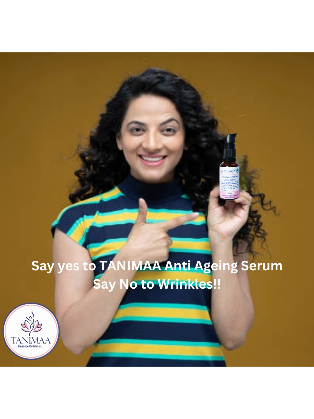 Anti ageing young forever face serum