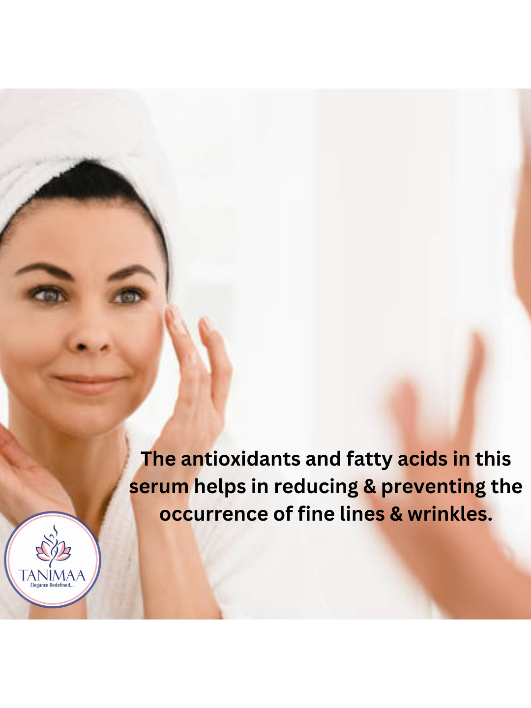 Anti ageing young forever face serum