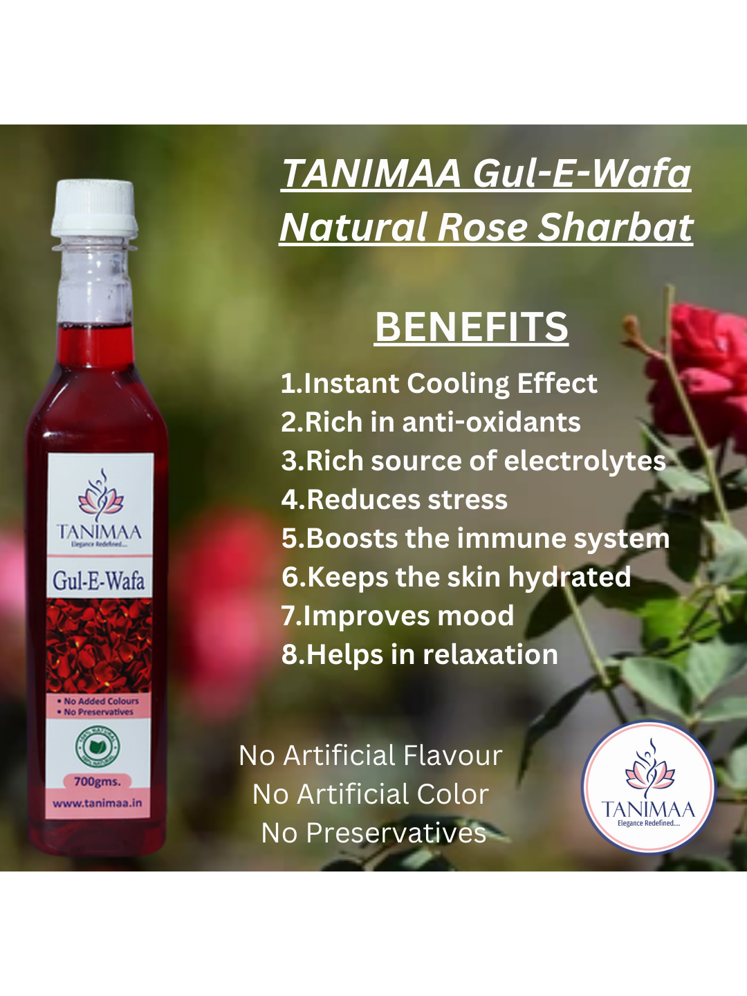 Gul-E-Wafa Rose Sharbat