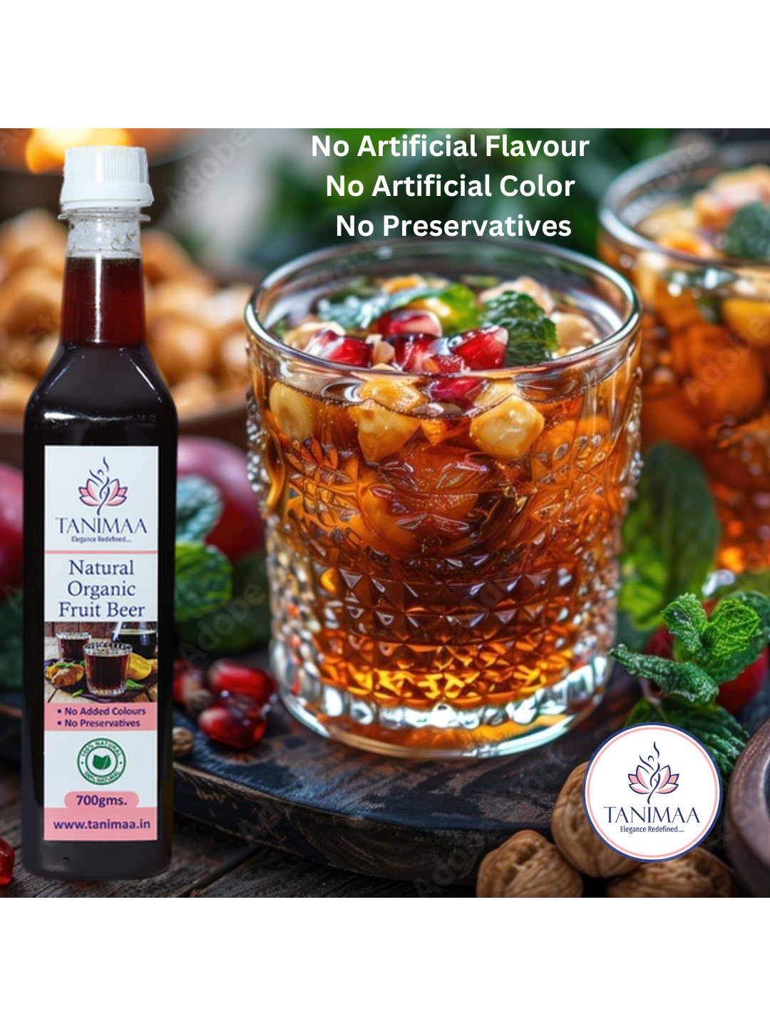 Natural Organic Fruit Beer