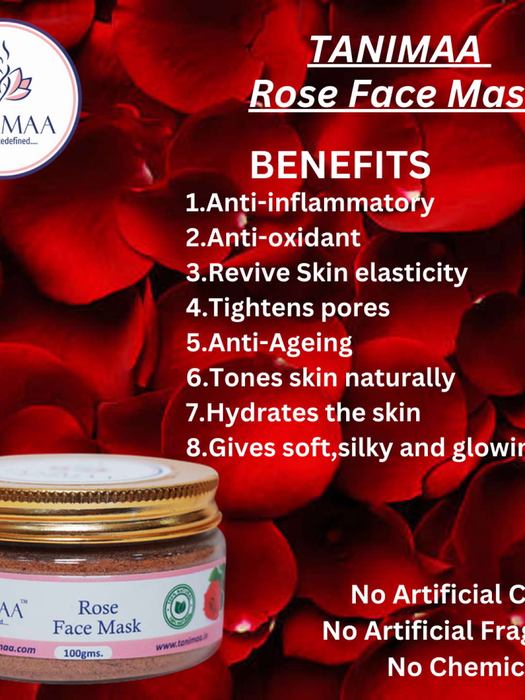 Rose Face Mask
