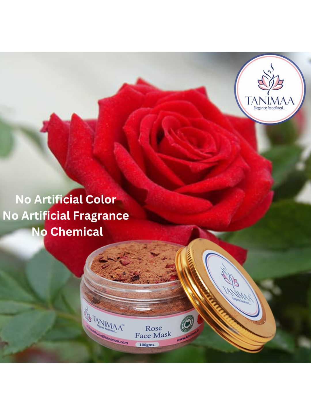 Rose Face Mask