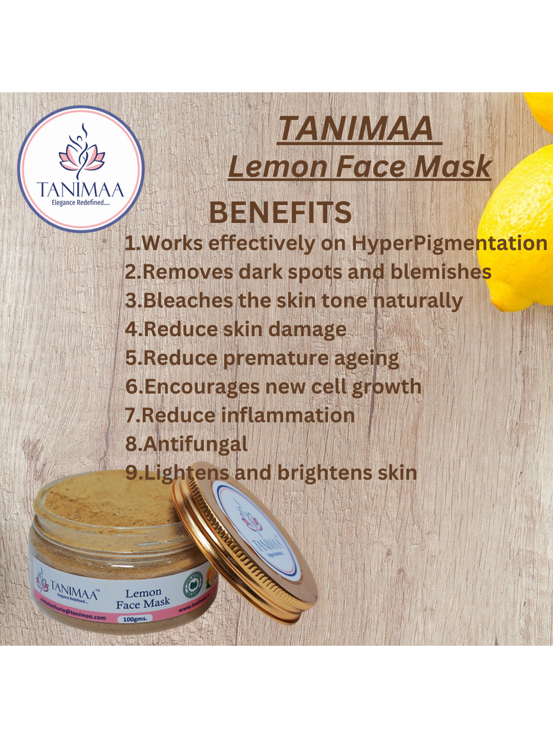 Lemon Face Mask