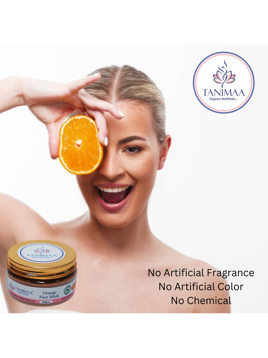 Orange Face Mask