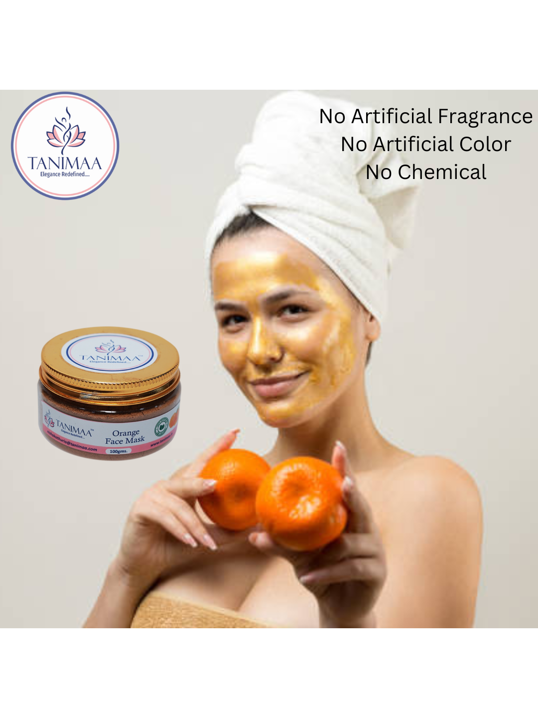 Orange Face Mask