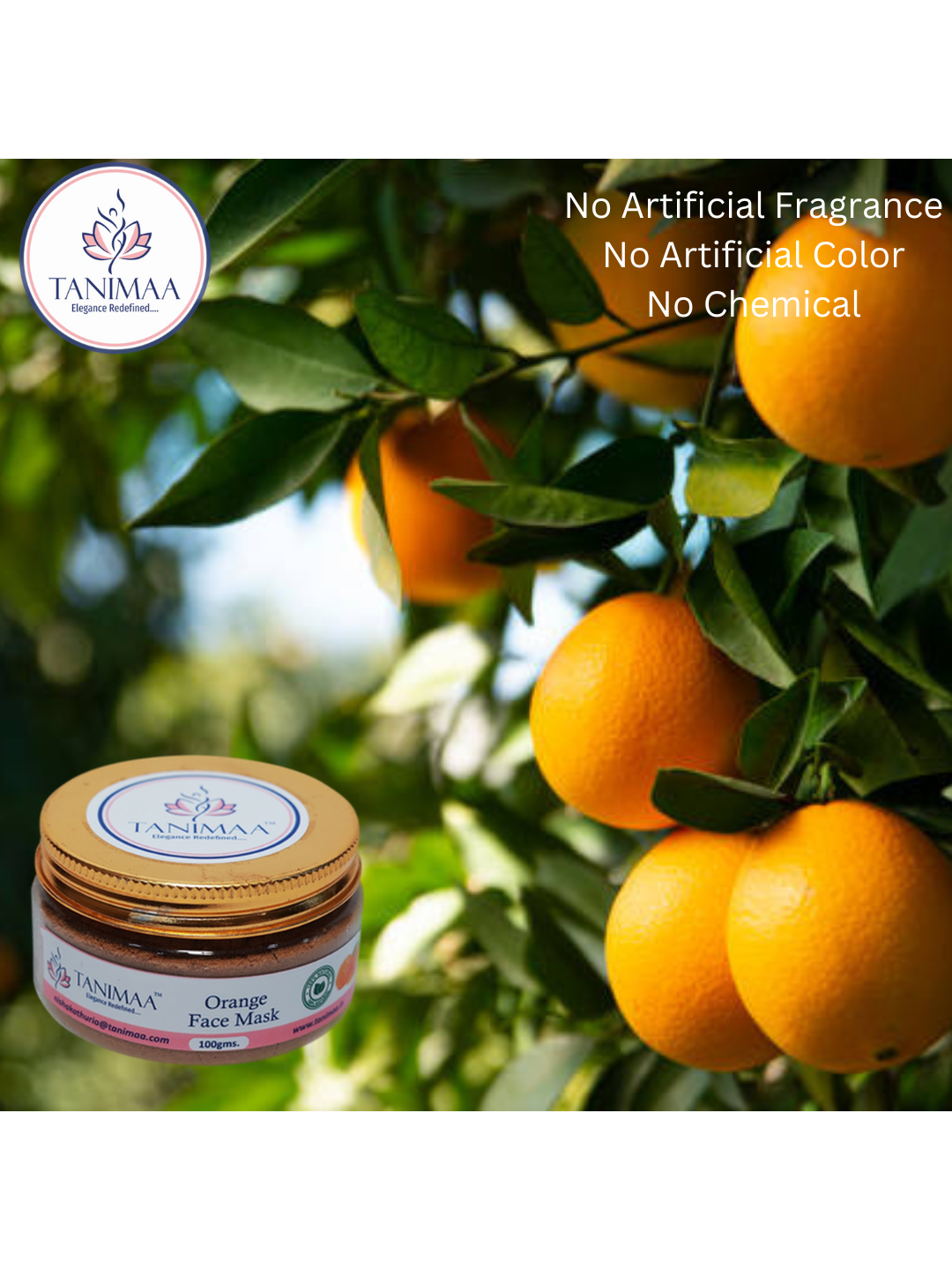 Orange Face Mask