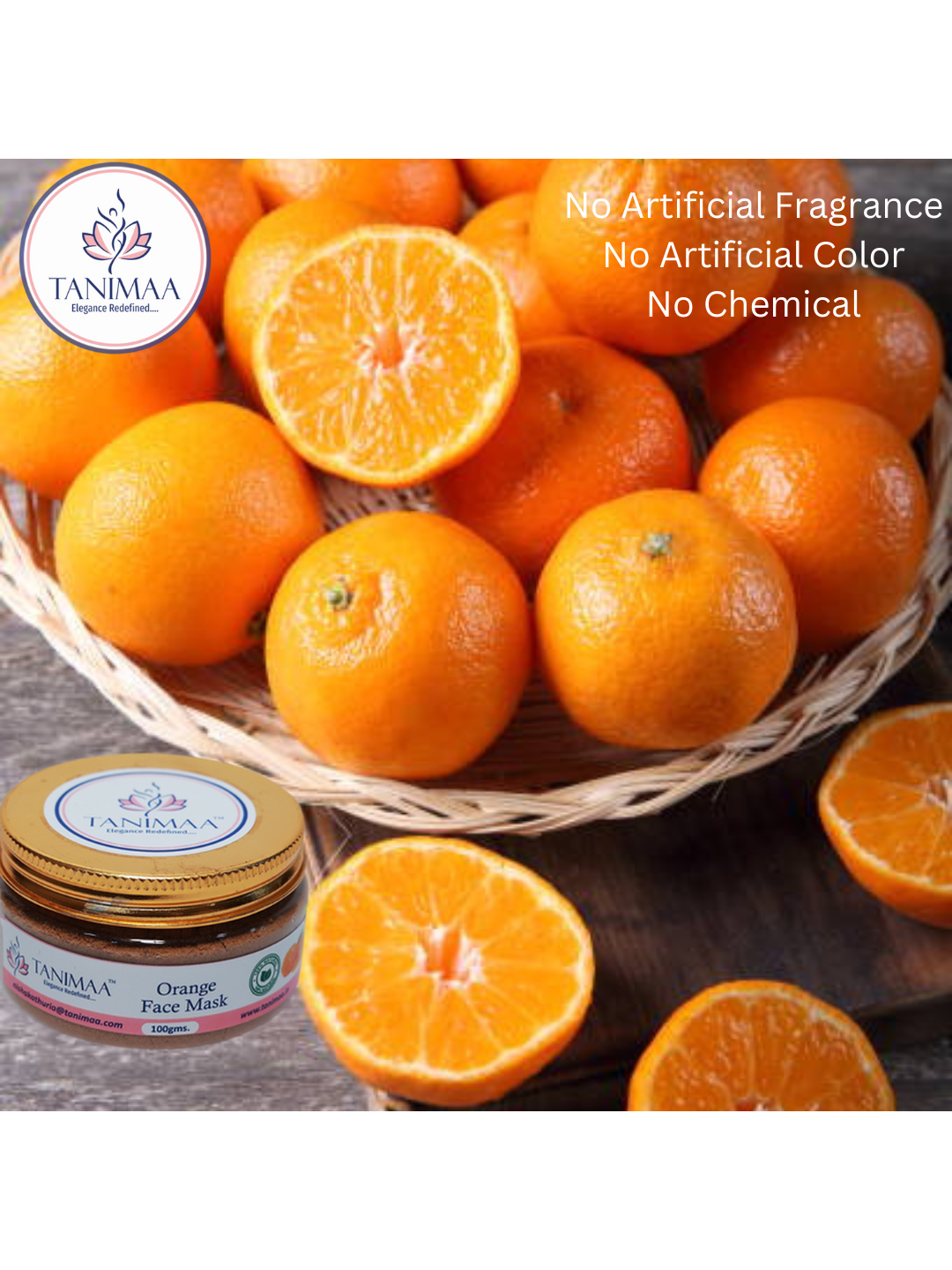 Orange Face Mask