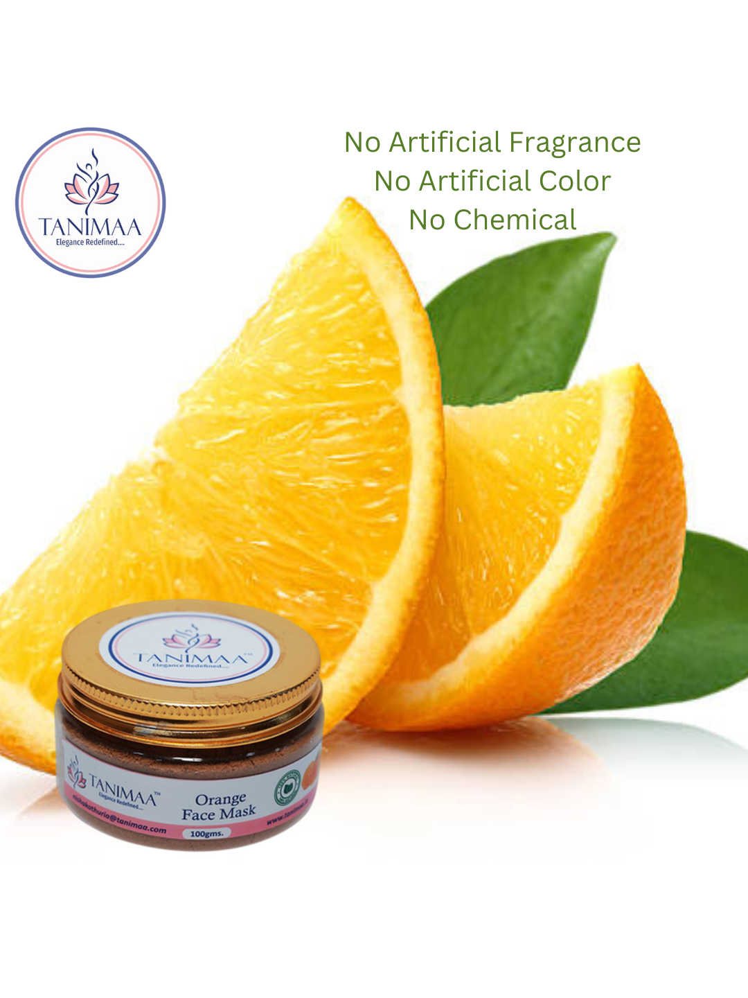 Orange Face Mask