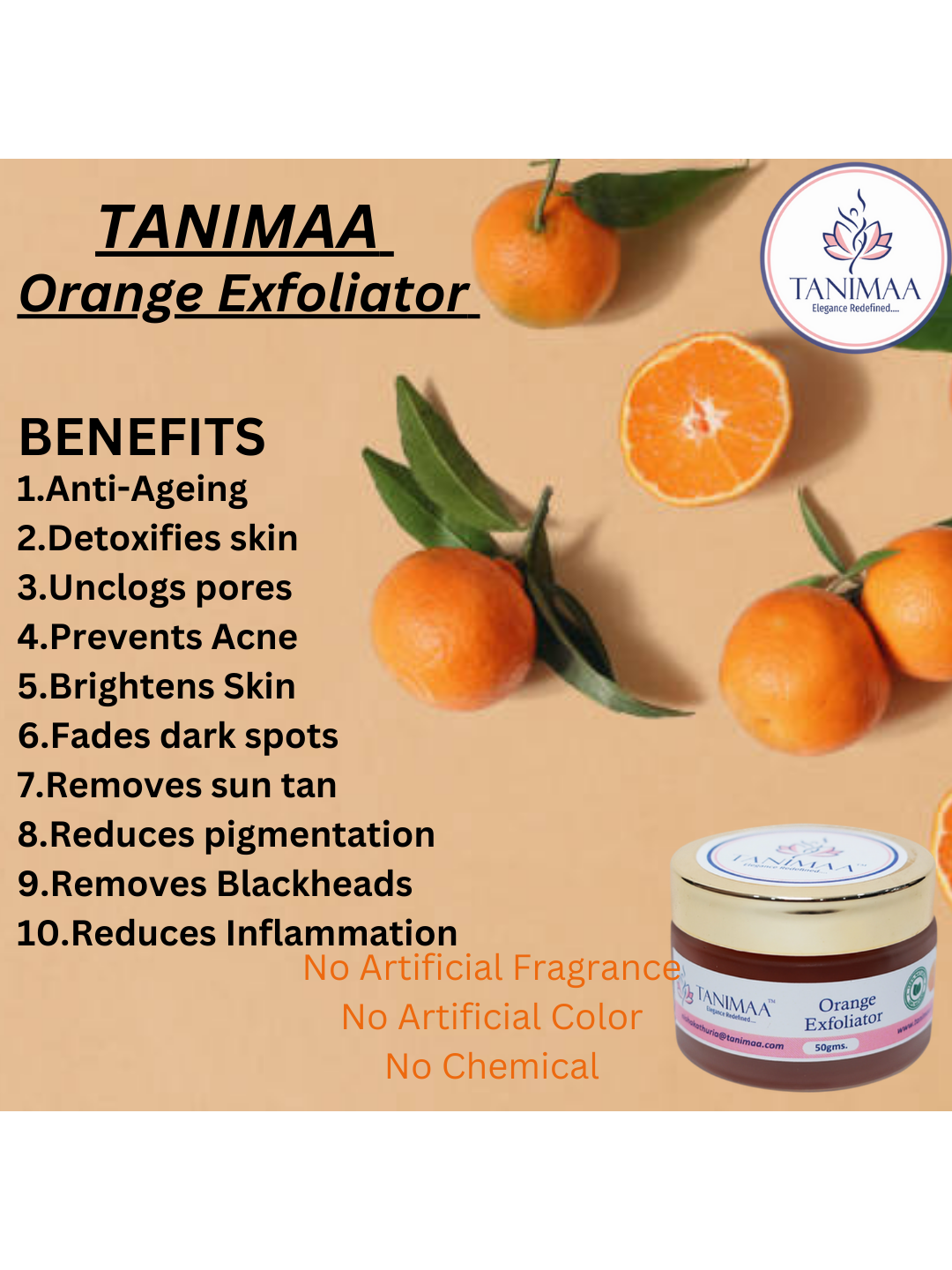 Orange Exfoliator