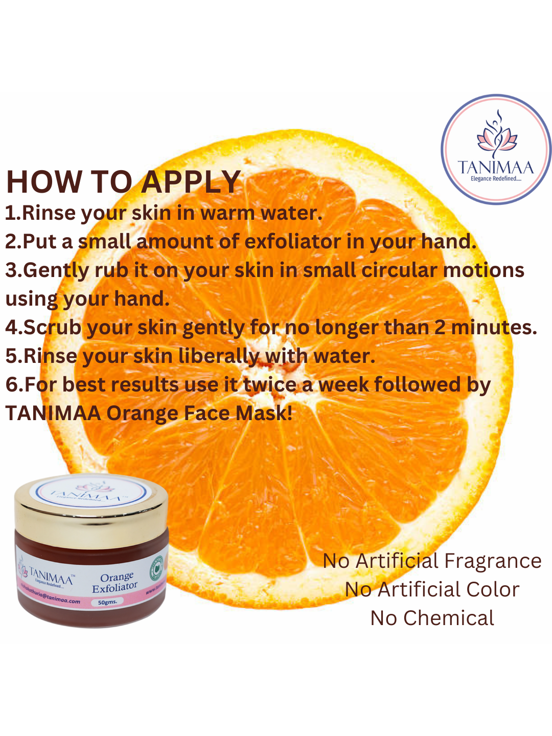 Orange Exfoliator