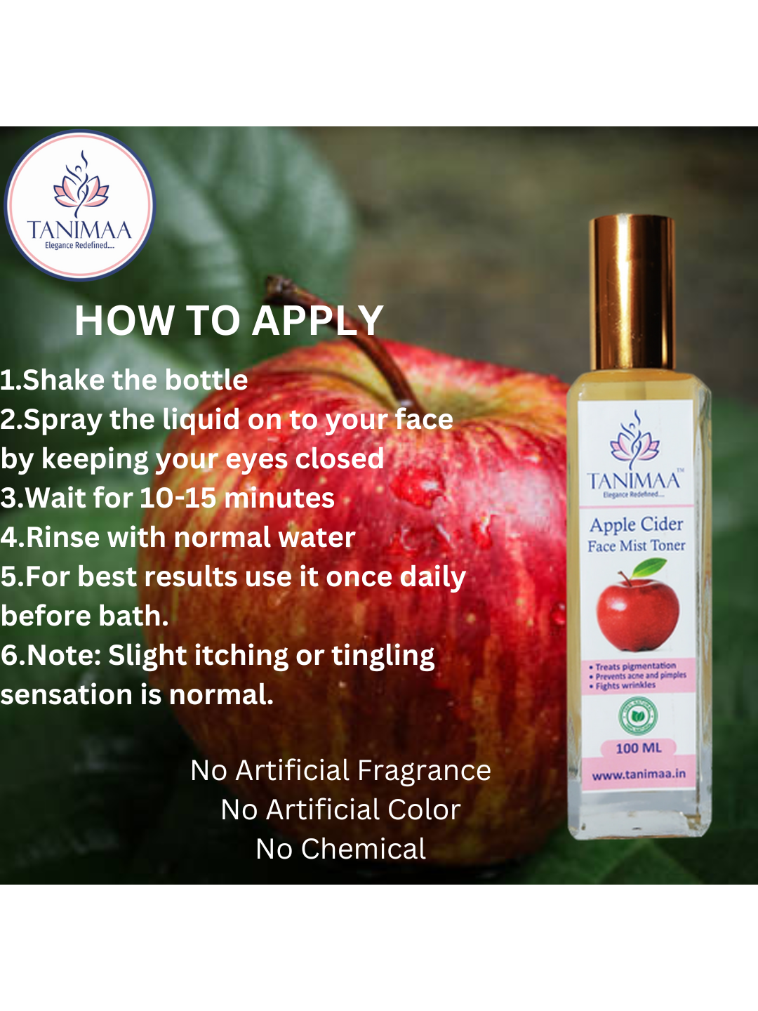 Apple Cider Face Mist Toner