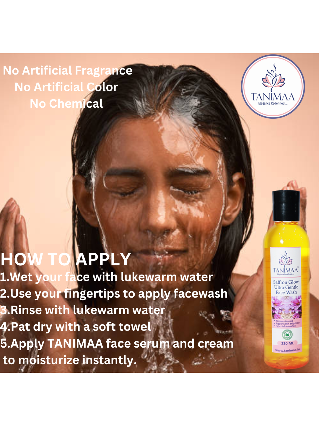 Saffron Glow Ultra Gentle Face Wash