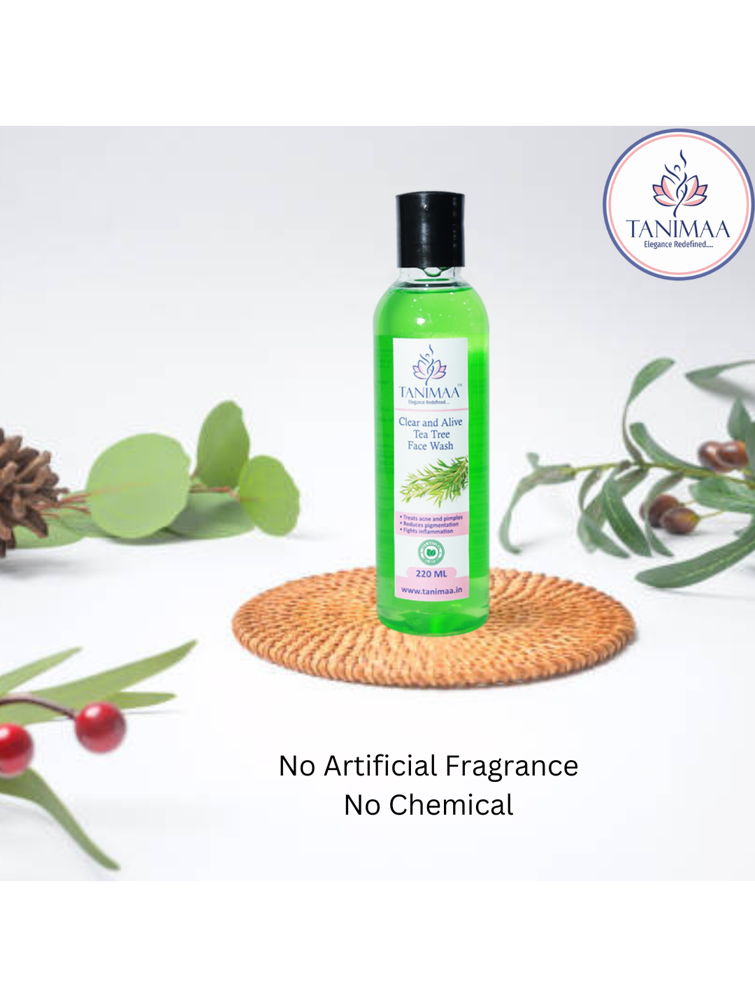 Clear and Alive Tea Tree Facewash