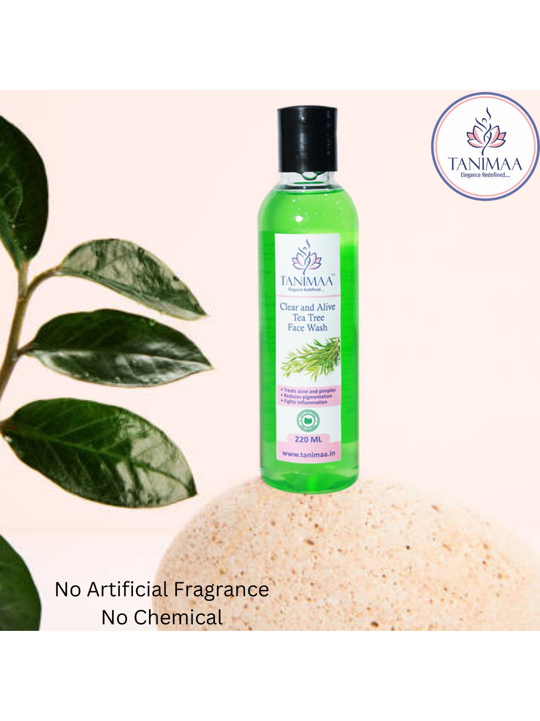 Clear and Alive Tea Tree Facewash