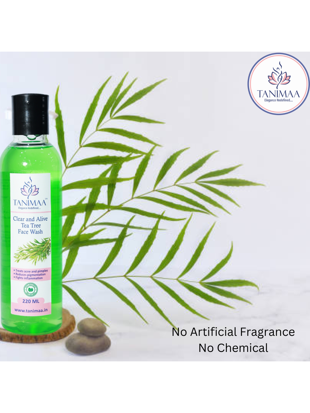 Clear and Alive Tea Tree Facewash