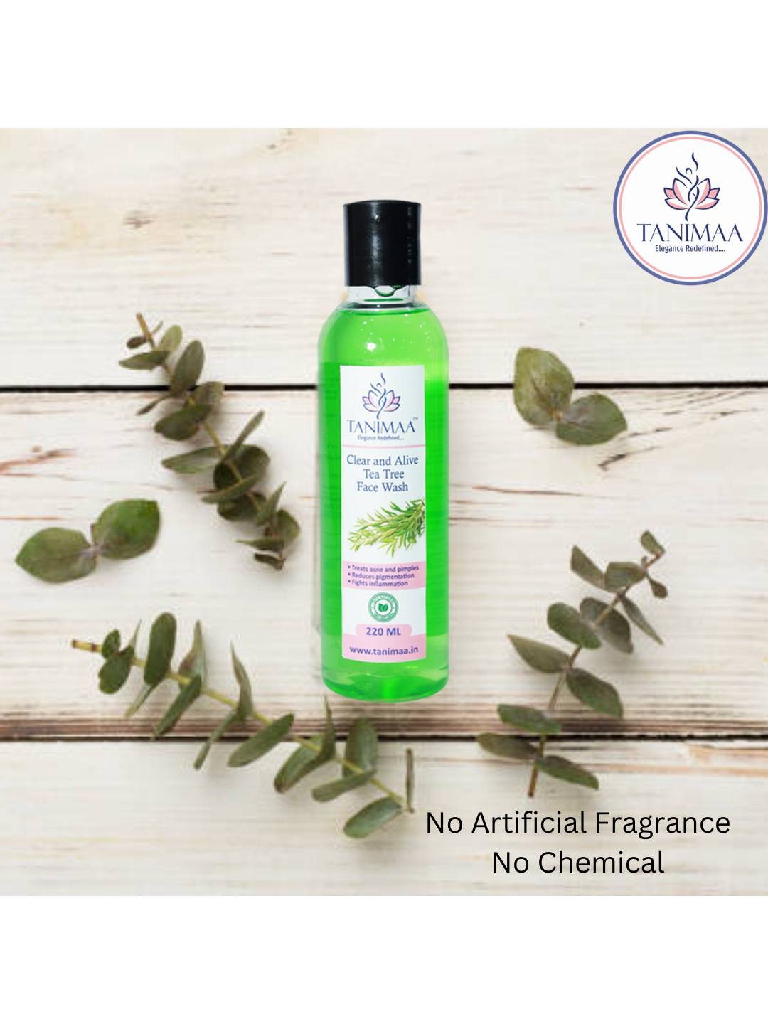 Clear and Alive Tea Tree Facewash