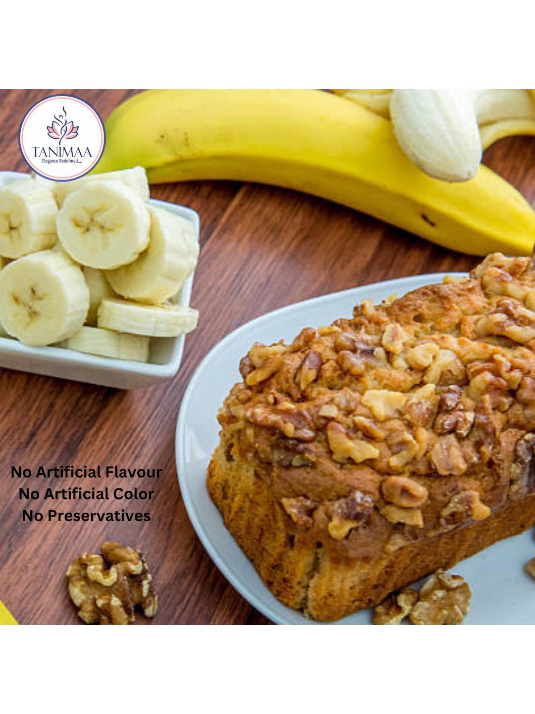 Banana Walnut Cake