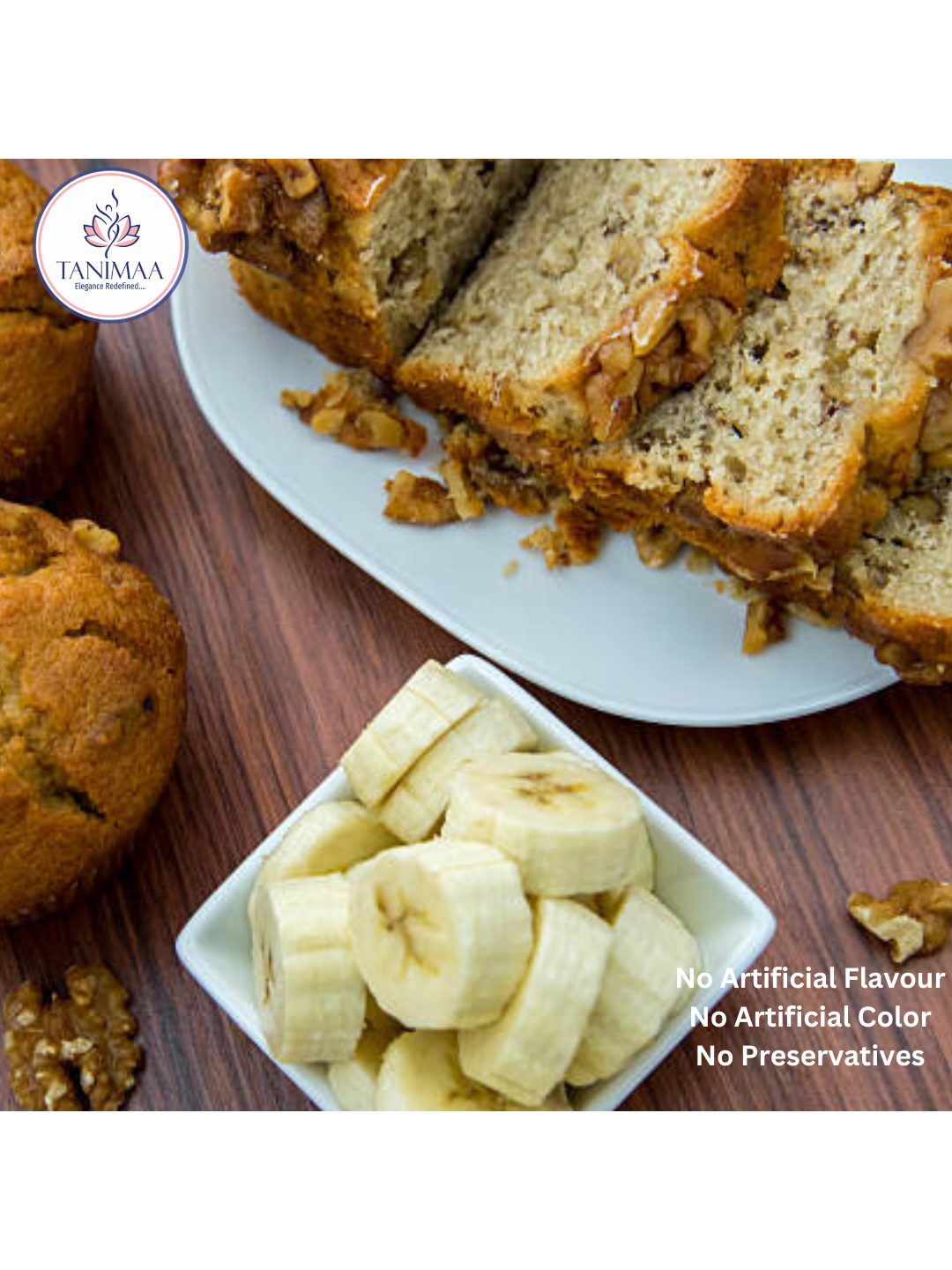 Banana Walnut Cake