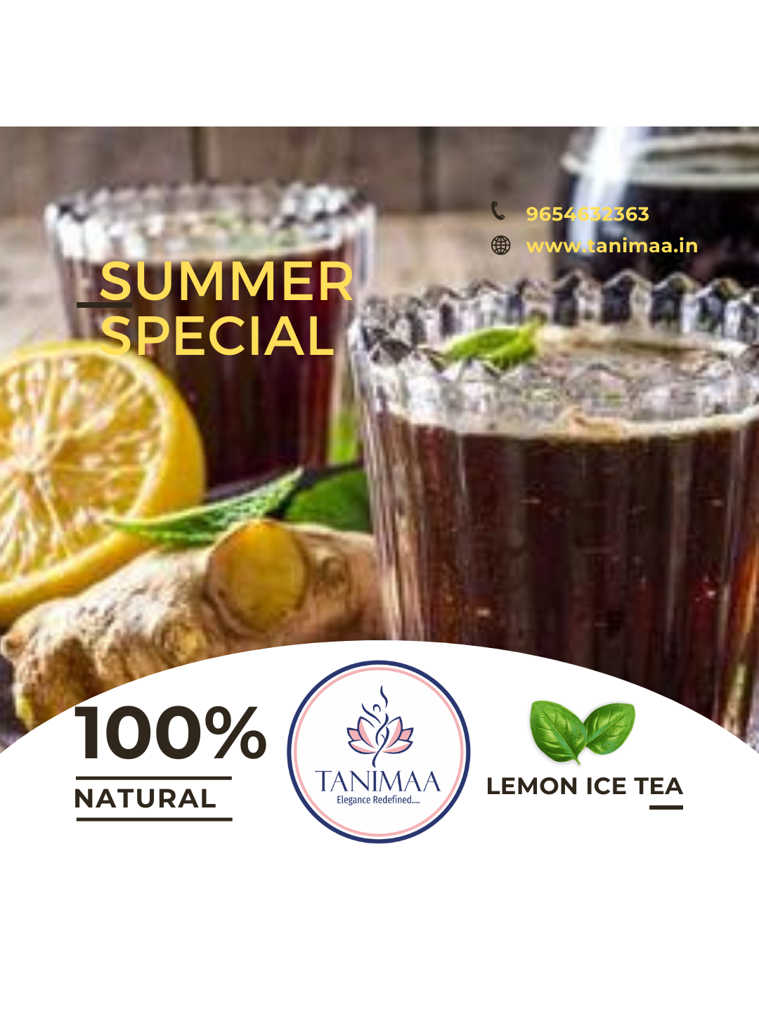 Natural Lemon Ice Tea