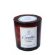 Amber Glass Candle