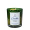 Green Glass Candle