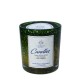Green Glass Candle
