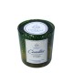 Green Glass Candle