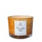 Yellow Glass Jar Candle