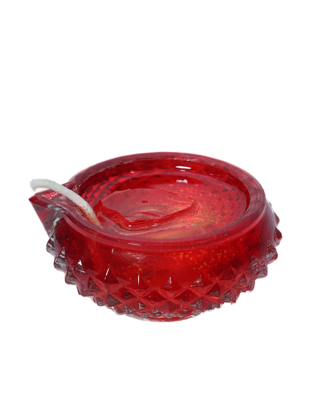 Crystal Diya Candle